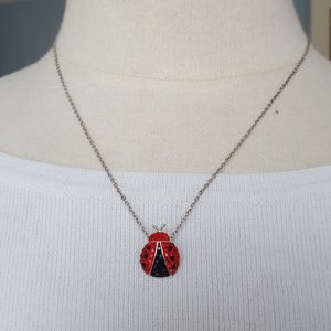 Ladybug Necklace